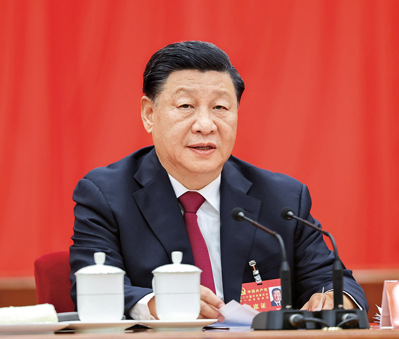 習(xí)近平：為實現(xiàn)黨的二十大確定的目標(biāo)任務(wù)而團(tuán)結(jié)奮斗